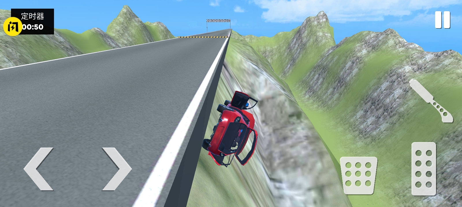 汽车与速碰车祸