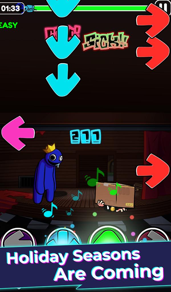 彩虹朋友周五放克说唱大战 彩虹朋友周五放克说唱大战