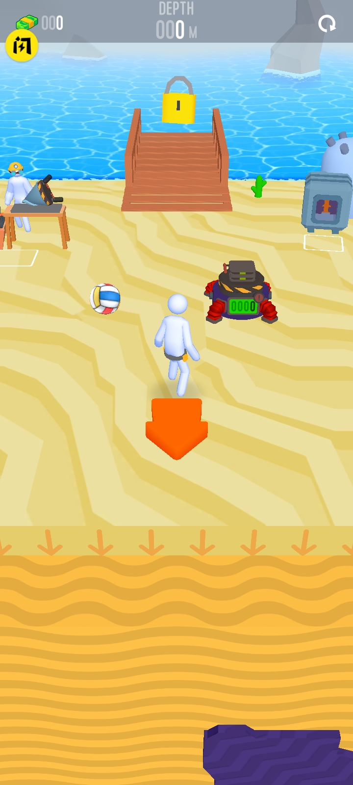 钻探机-矿山和石头