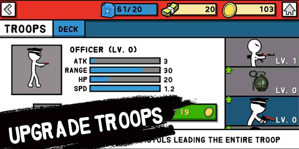 火柴人战役：二战(辅助菜单)