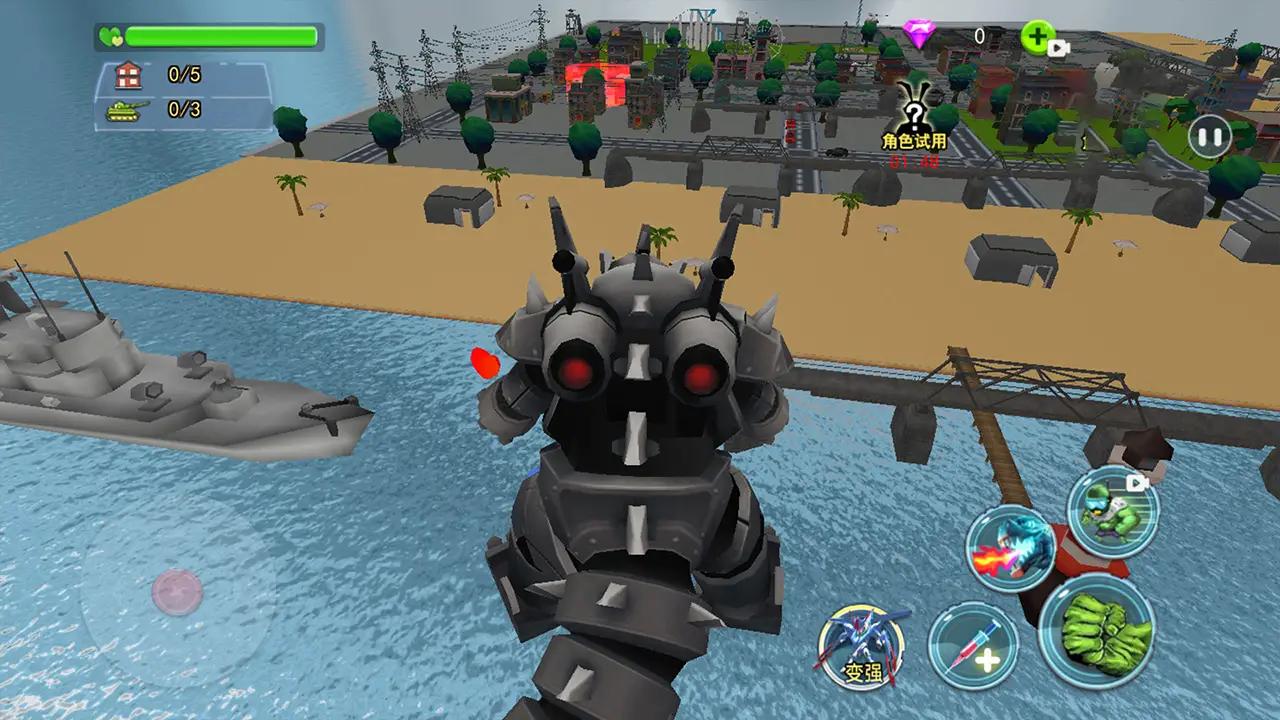 都市毁灭模拟器-怪物摧毁破坏城市 都市毁灭模拟器-怪物摧毁破坏城市