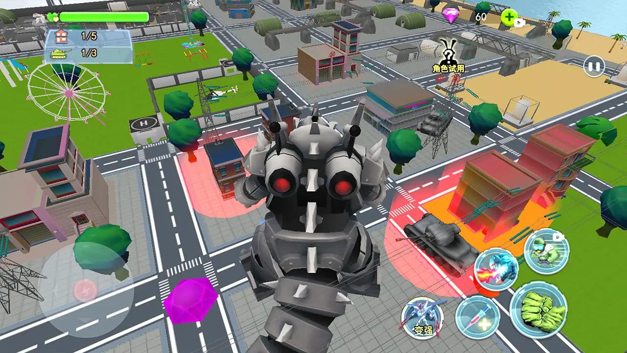 都市毁灭模拟器-怪物摧毁破坏城市 都市毁灭模拟器-怪物摧毁破坏城市