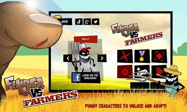 手指大战农夫 手指大战农夫