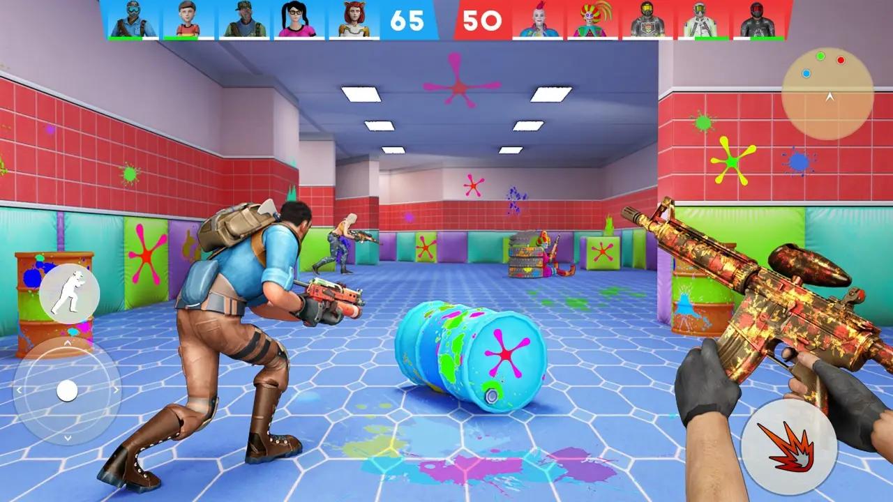 彩弹射击游戏 3D