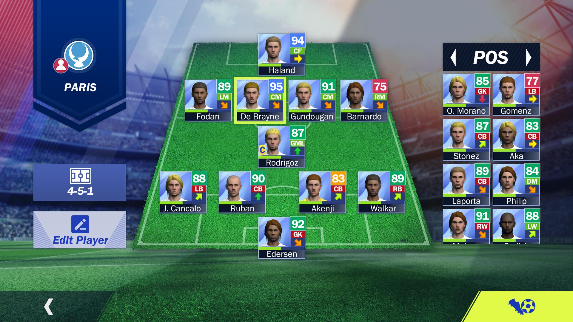 2023足球联赛(辅助菜单)