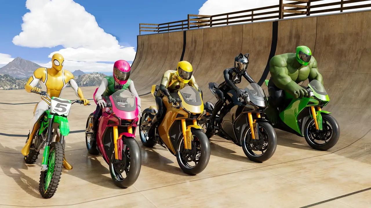 超级摩托特技赛车 超级摩托特技赛车