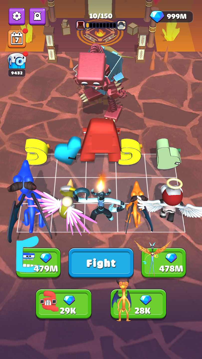 合并怪物彩虹字母表