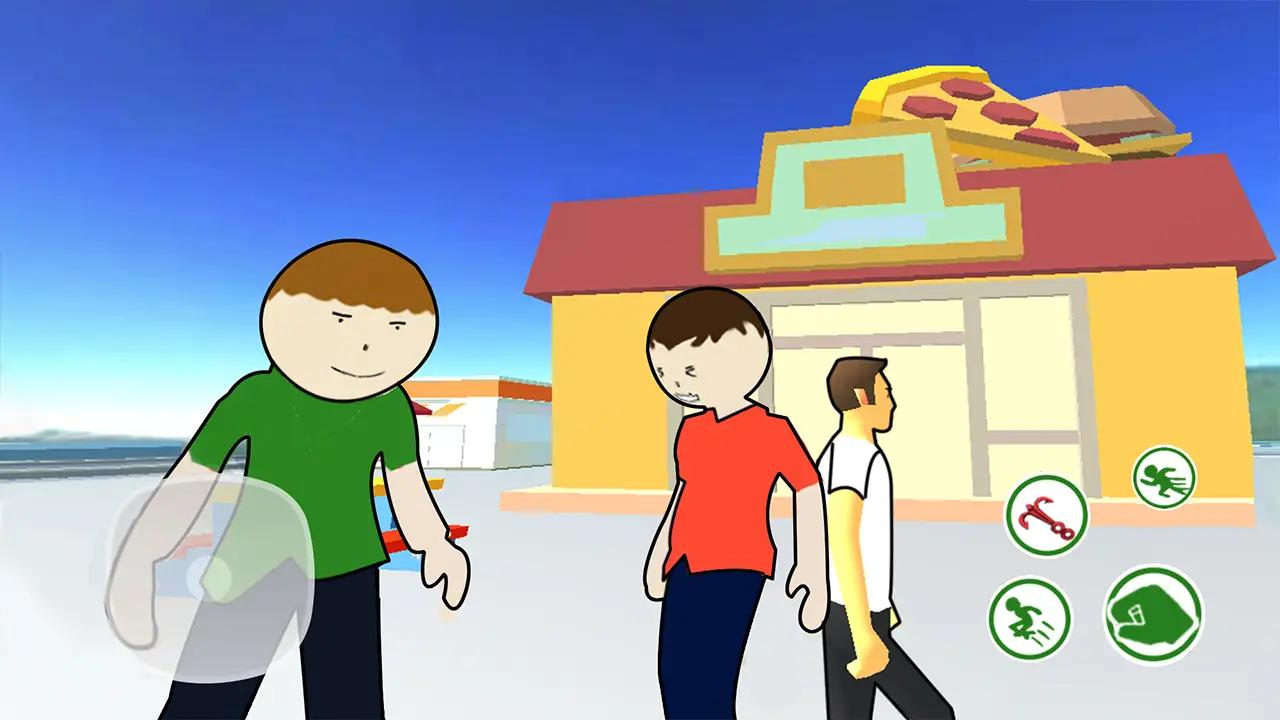 猛男捡树枝-憋翔社死模拟器