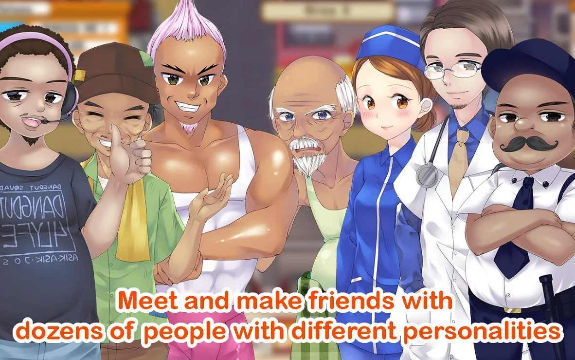 爱情和生活模拟RPG