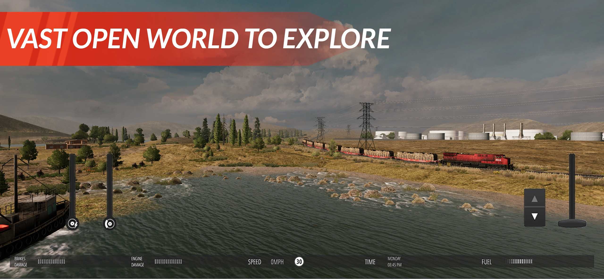 美国火车模拟器(辅助菜单)