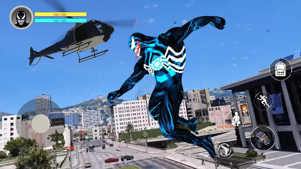 毒液人城市英雄