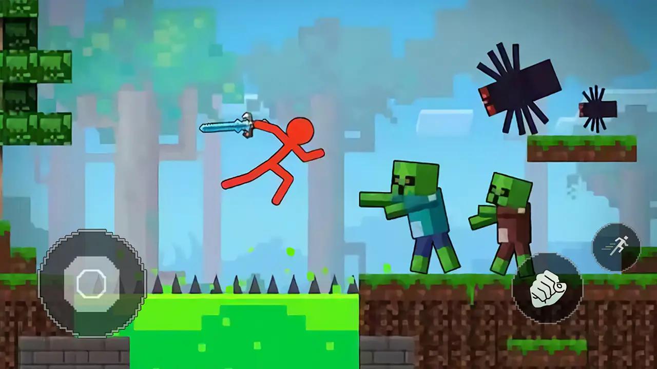 像素火柴人沙盒 像素火柴人沙盒