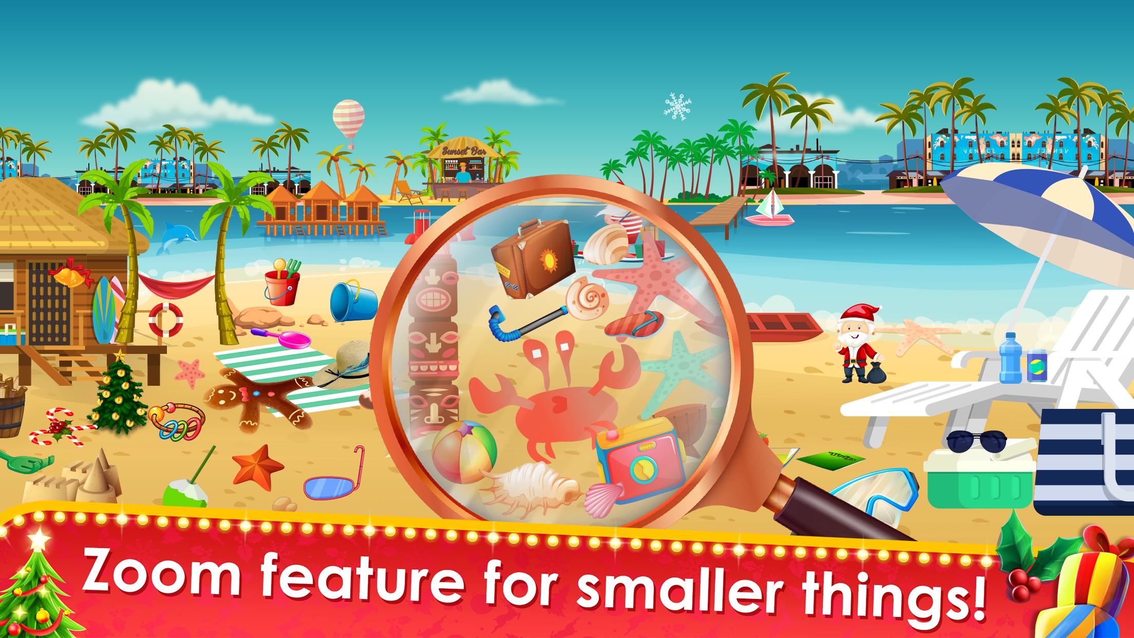 圣诞节隐藏的对象