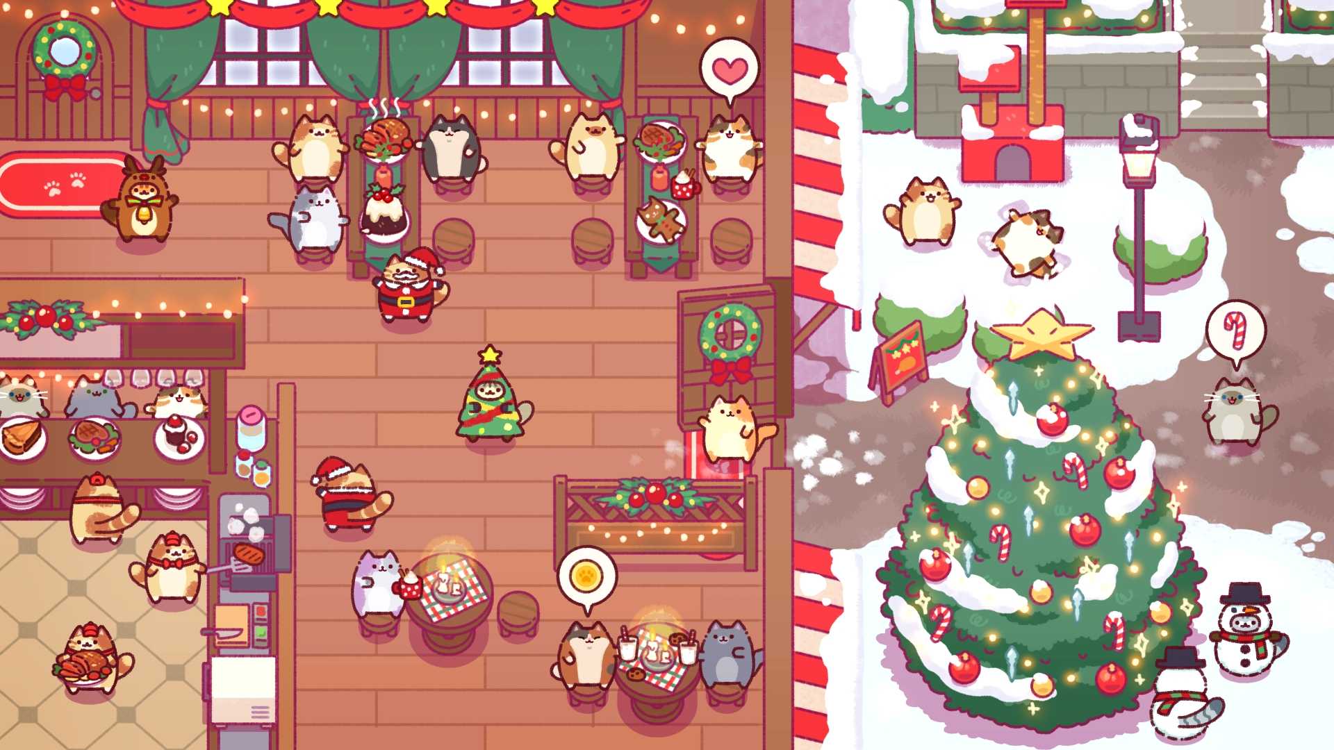 猫咪小吃店(辅助菜单)