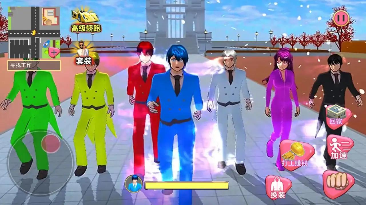 樱校学园模拟人生