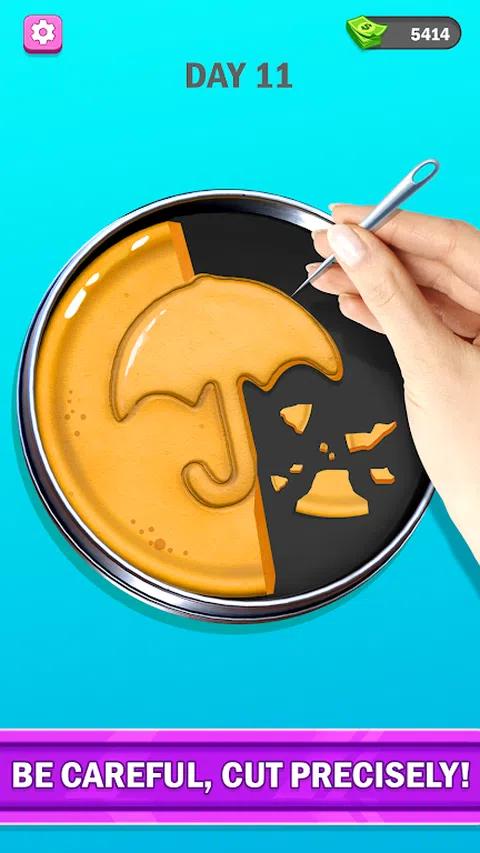 Dalgona糖果蜂窝游戏