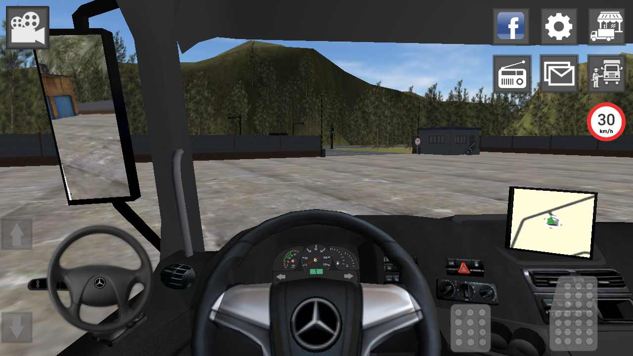 奔驰卡车模拟