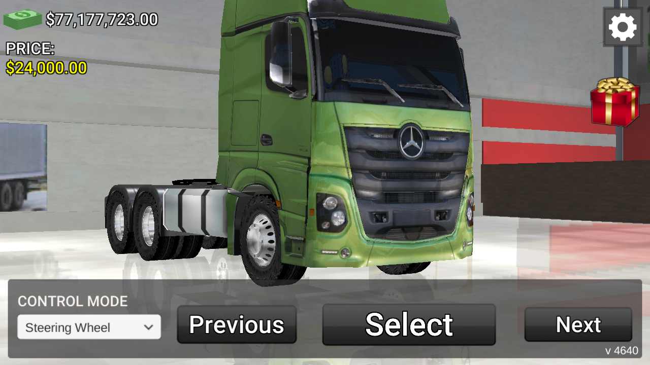 奔驰卡车模拟