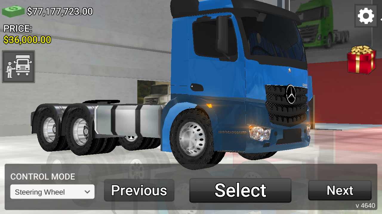 奔驰卡车模拟
