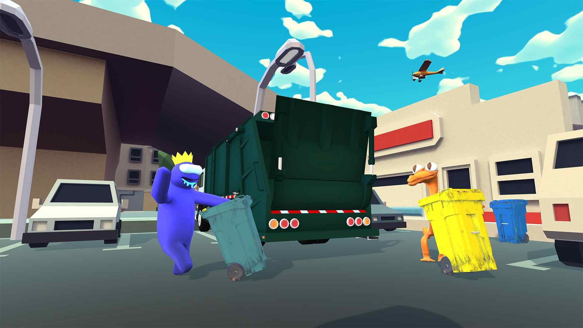 彩虹朋友垃圾车