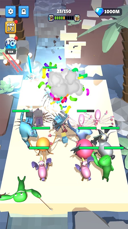 班班战斗;恐怖花园花园