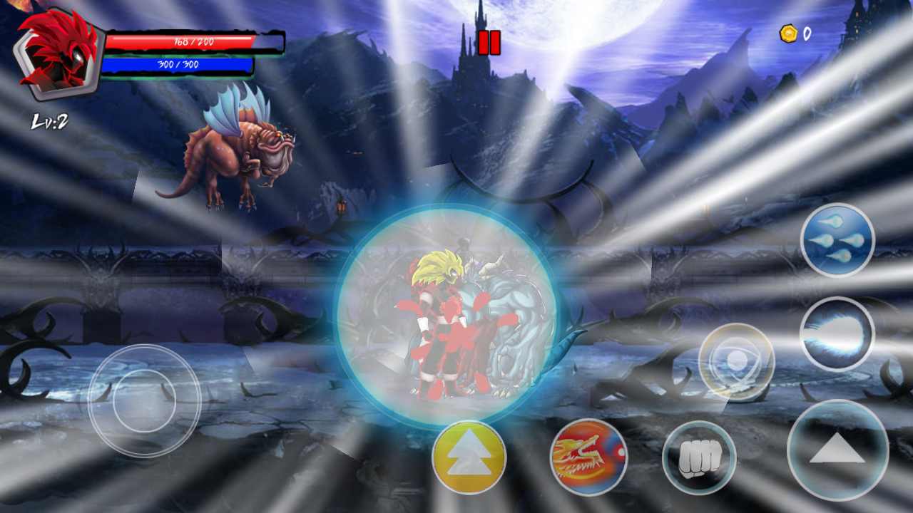 赛亚人悟空的影子 赛亚人悟空的影子