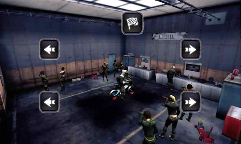 摩托车障碍挑战赛