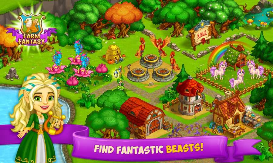 农场幻想:魔法哈利镇的魔法日 农场幻想:魔法哈利镇的魔法日