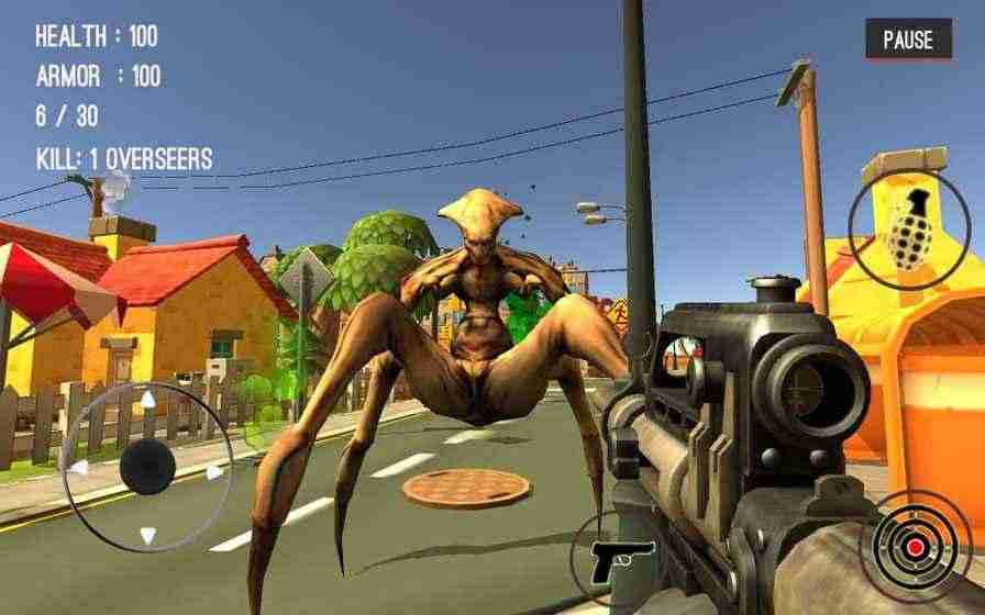 怪物杀人城市射击2