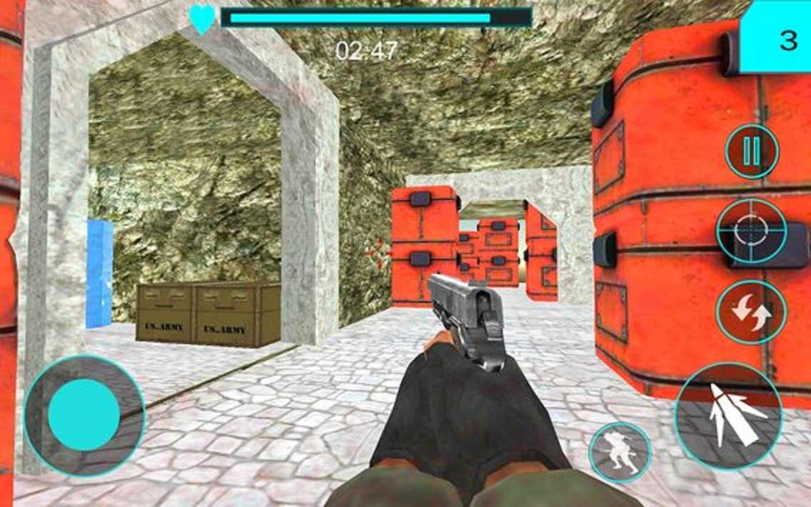 阿拉伯市别动队射击战争3D 阿拉伯市别动队射击战争3D