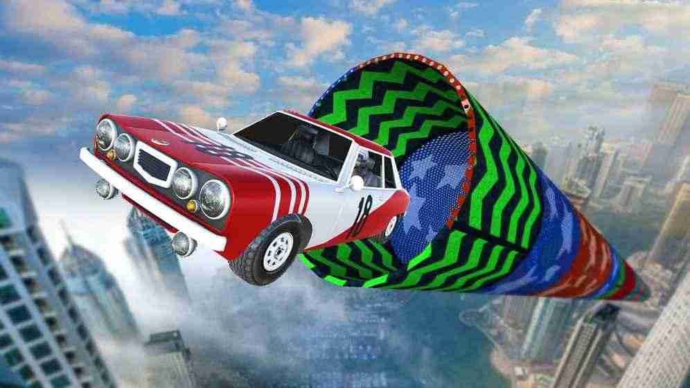 巨大坡道-德伦车炫技