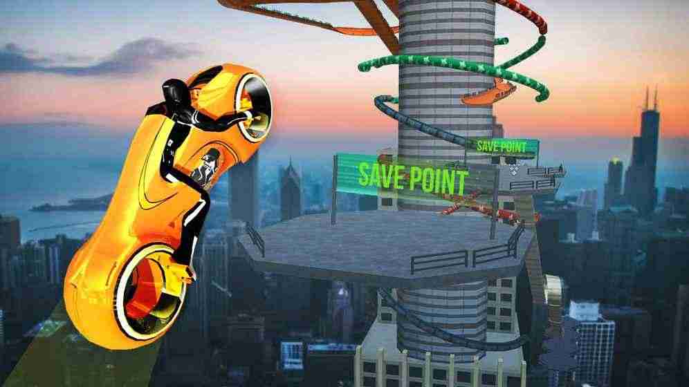 巨大坡道-德伦车炫技