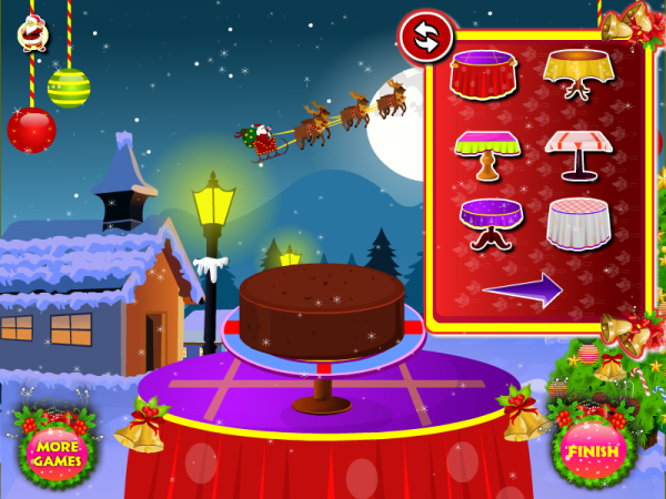 圣诞蛋糕的女孩游戏 圣诞蛋糕的女孩游戏