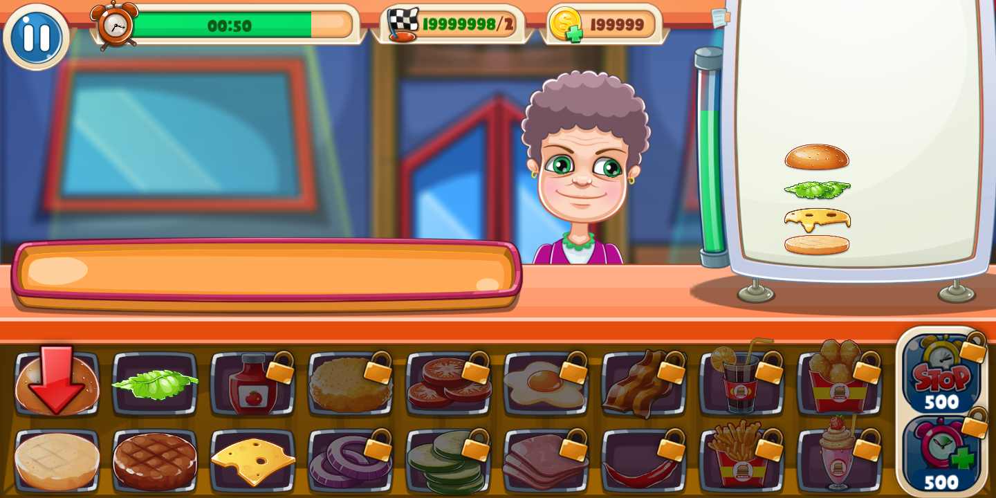 美味汉堡：主厨版