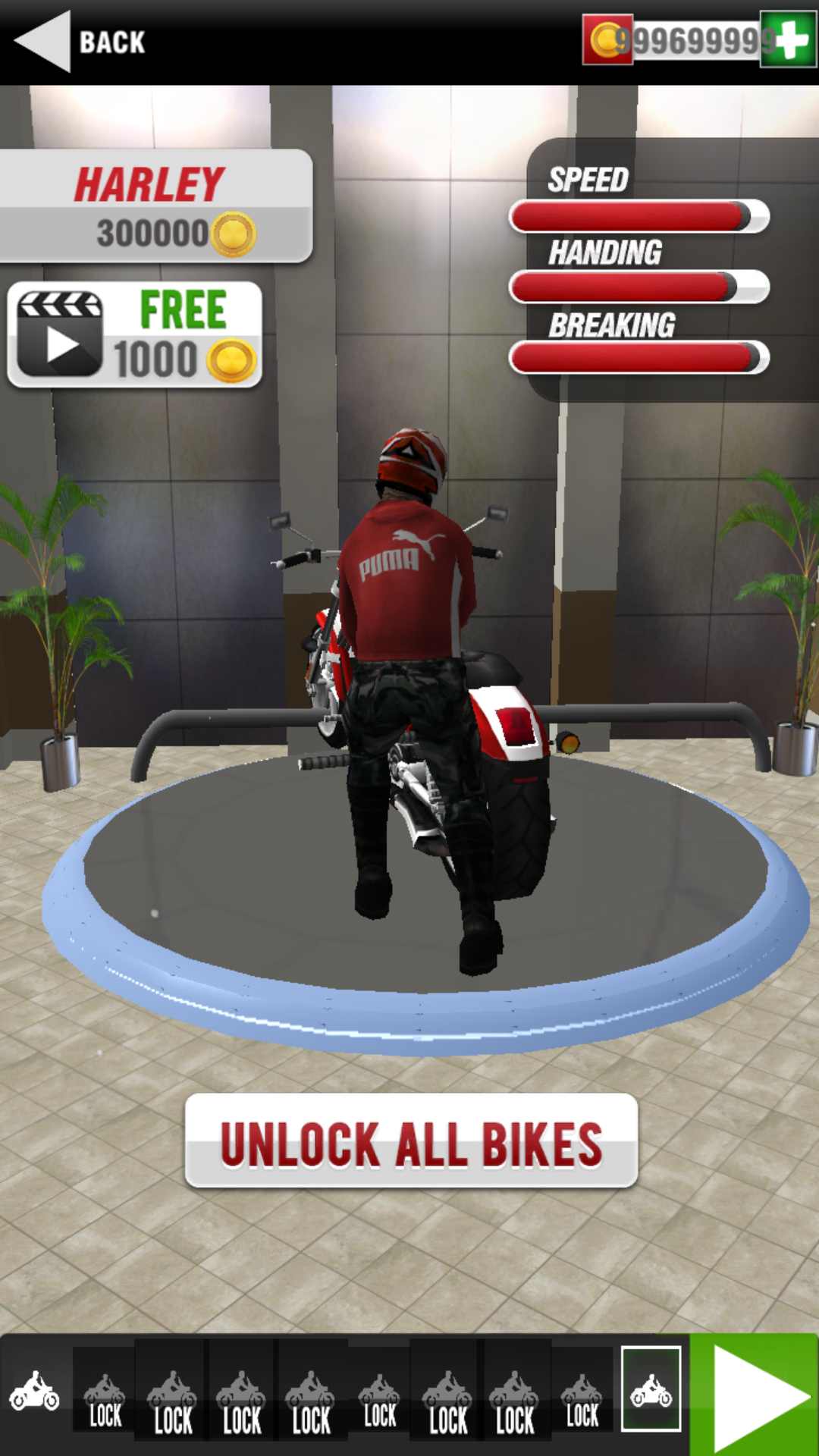 摩托车直线竟速