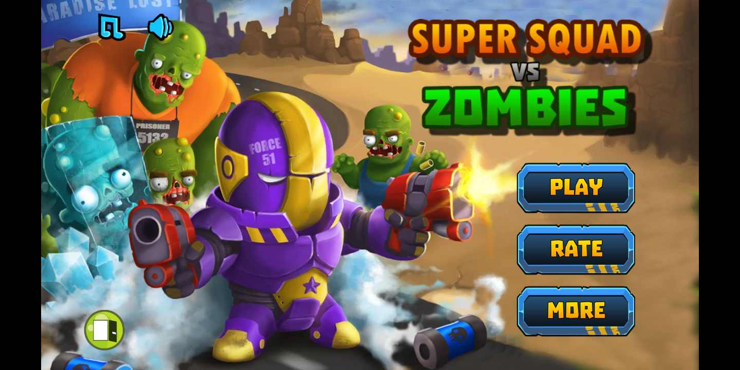 超级小队大战僵尸