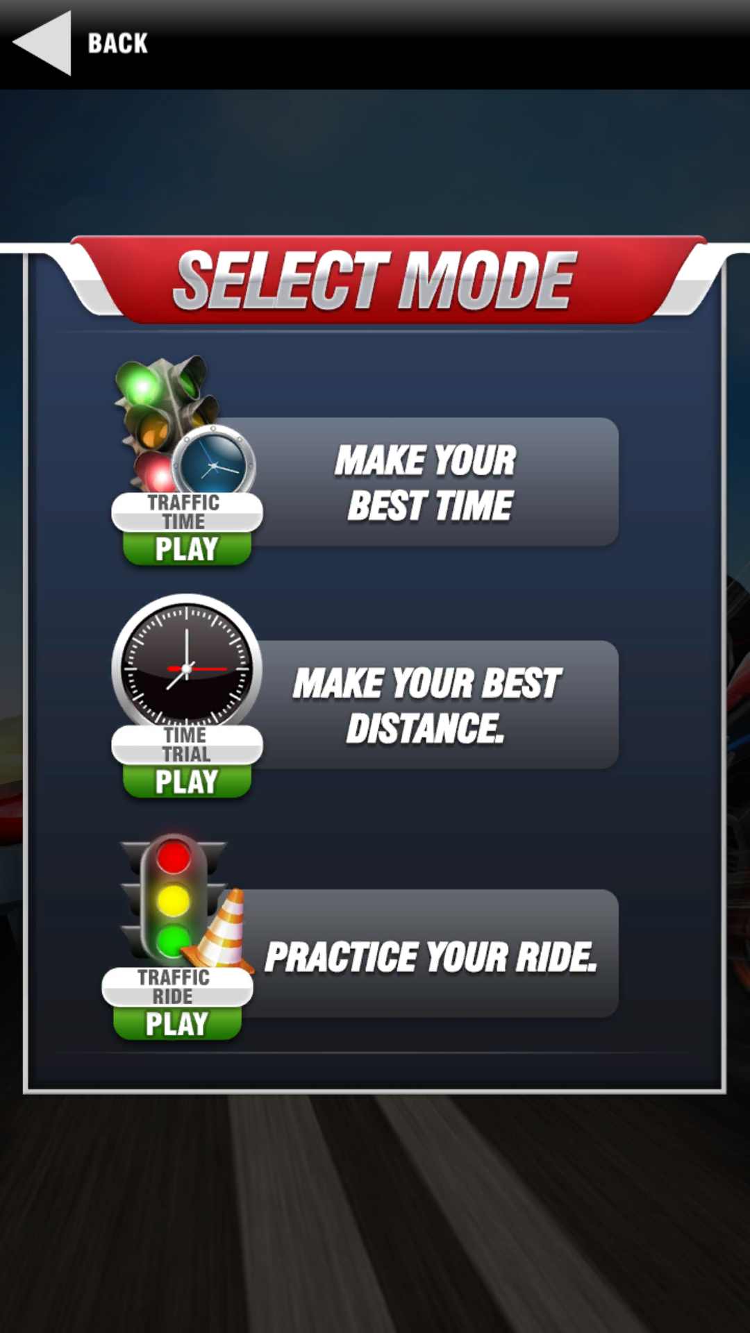 摩托车直线竟速