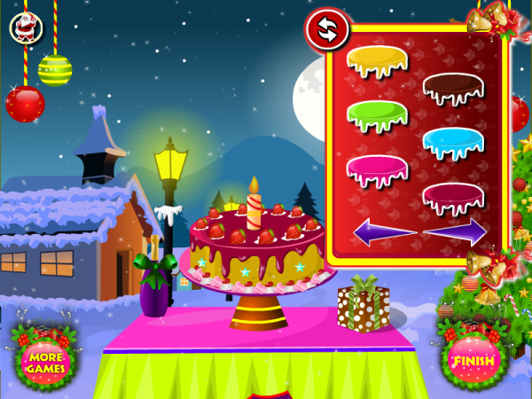 圣诞蛋糕的女孩游戏 圣诞蛋糕的女孩游戏