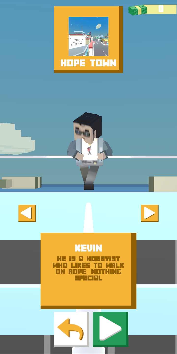 行走，不要跌倒！