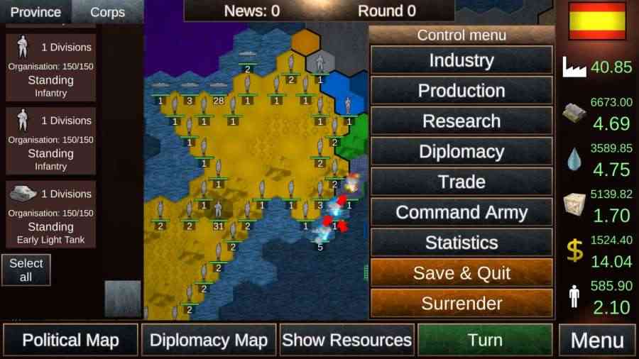 Nations in Combat Lite