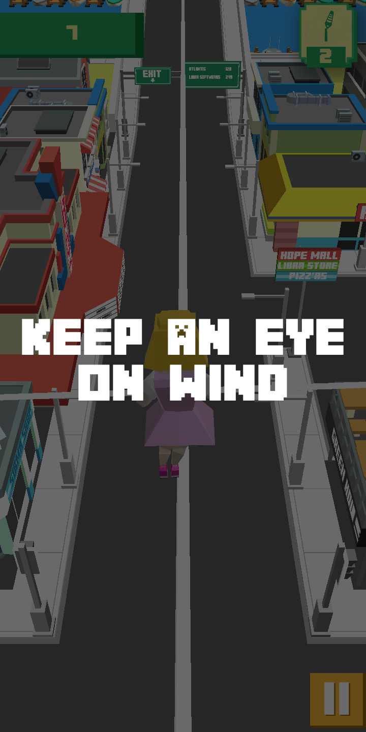 行走，不要跌倒！