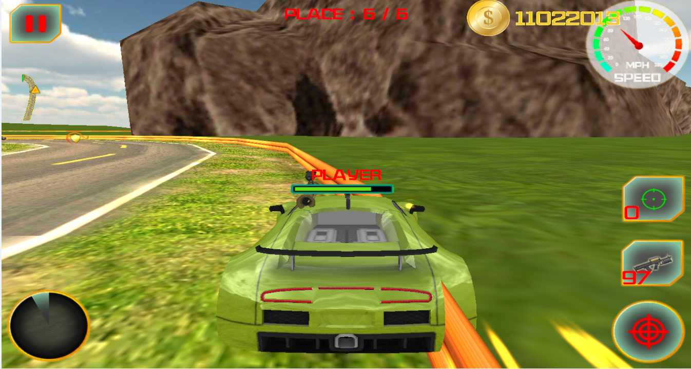 极端疯狂驾驶赛车游戏