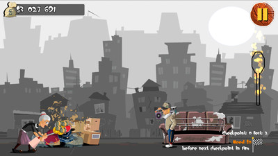 暴走老奶奶：抡大锤