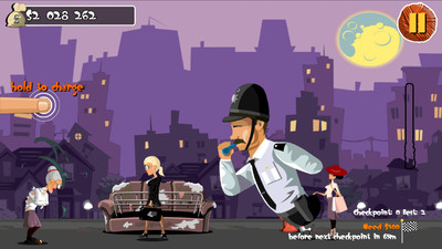 暴走老奶奶：抡大锤