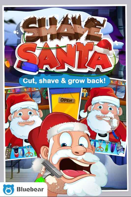 圣诞老人刮胡子 圣诞老人刮胡子