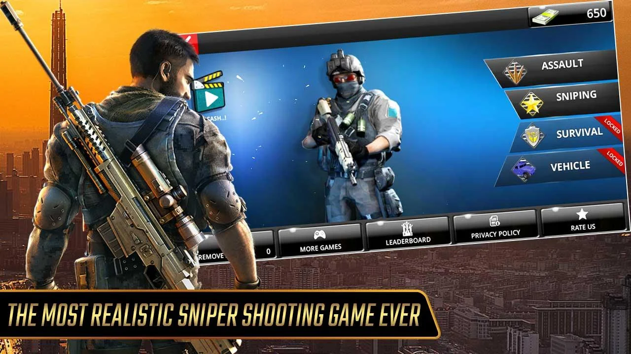 狙击手3D杀手:僵尸猎人 狙击手3D杀手:僵尸猎人