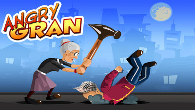 暴走老奶奶：抡大锤