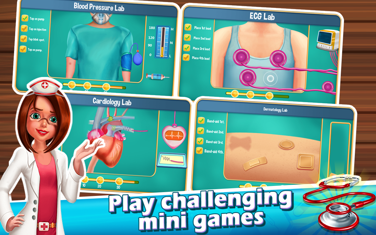 医院外科和手术游戏