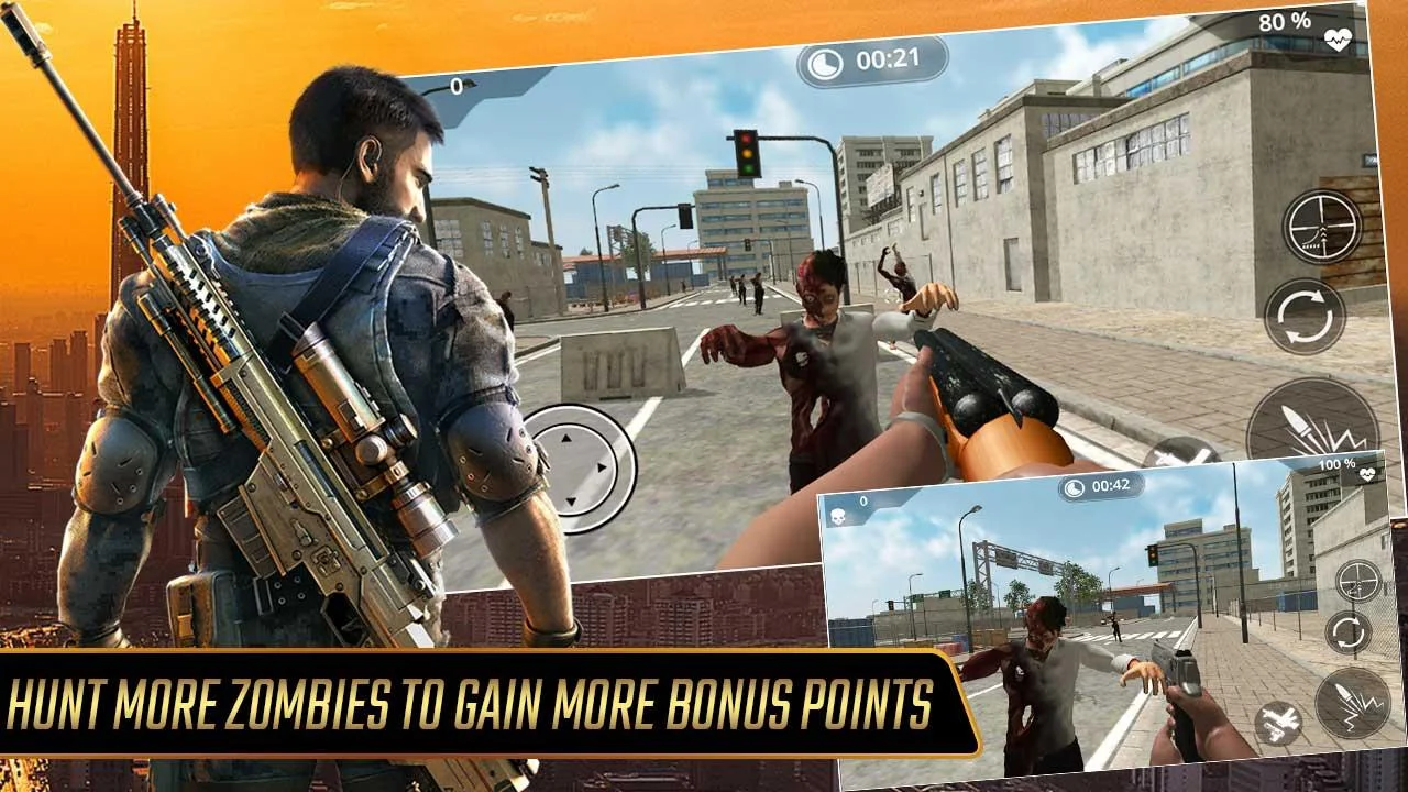 狙击手3D杀手:僵尸猎人 狙击手3D杀手:僵尸猎人