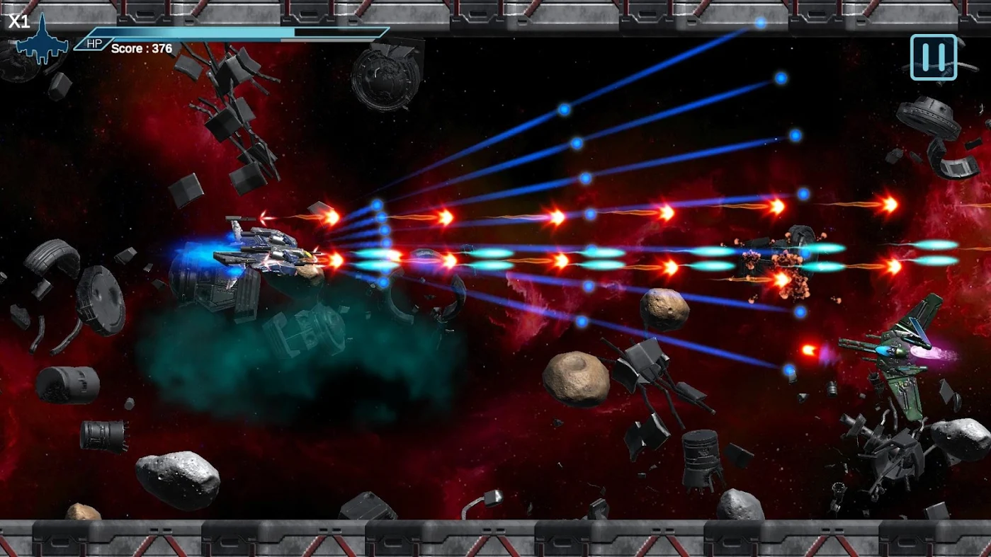 3D太空射击:无尽地狱 3D太空射击:无尽地狱